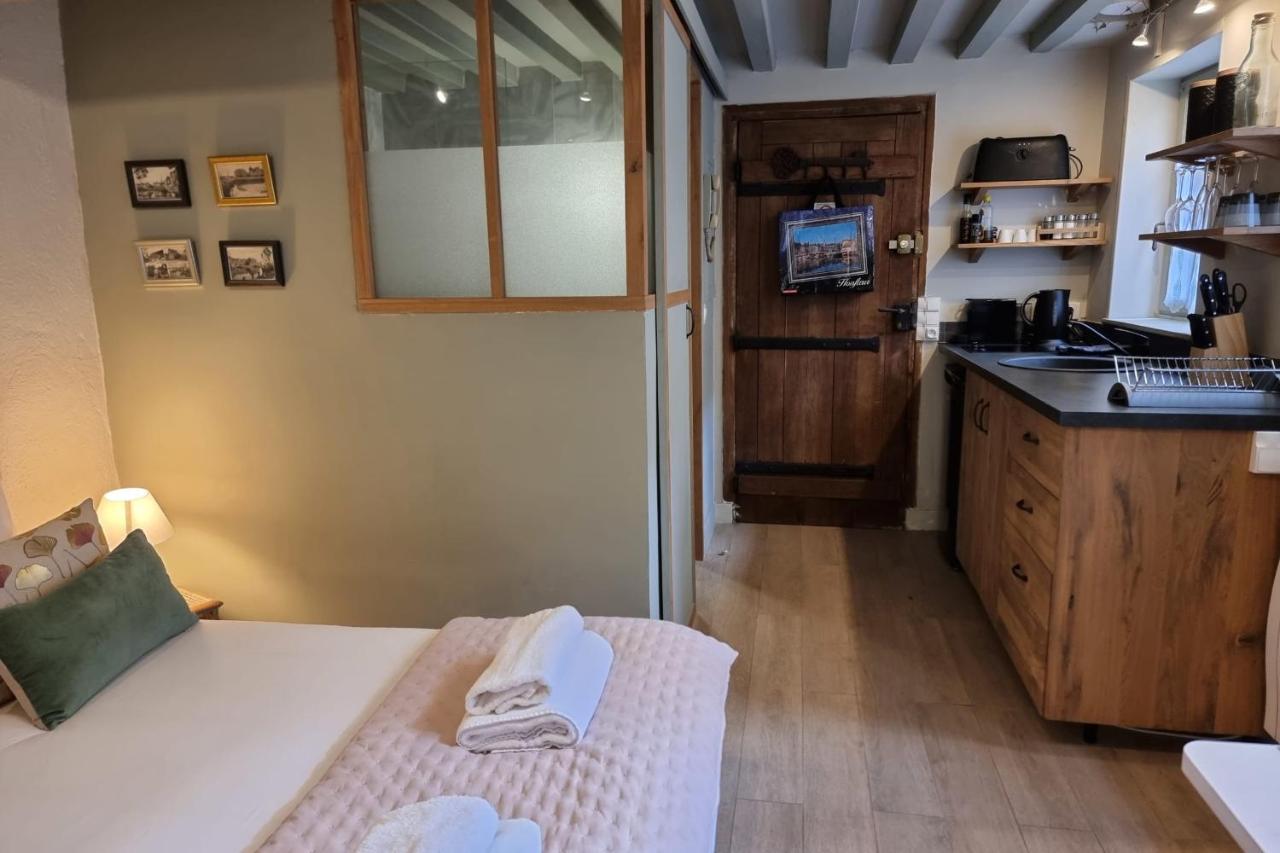 The Saint Jean Suite - Cozy For 2 - Center Honfleur With Fireplace Luaran gambar