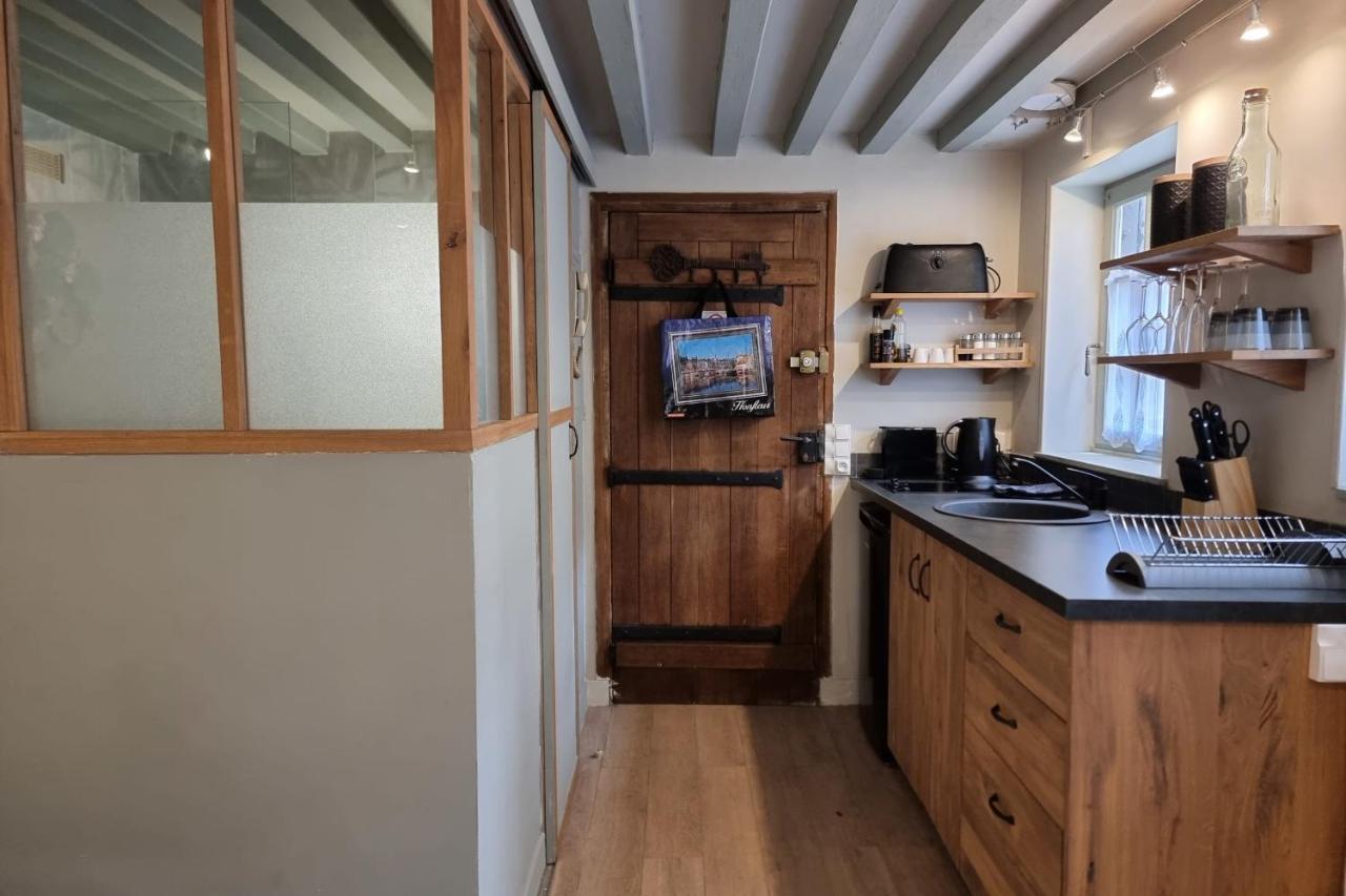The Saint Jean Suite - Cozy For 2 - Center Honfleur With Fireplace Luaran gambar